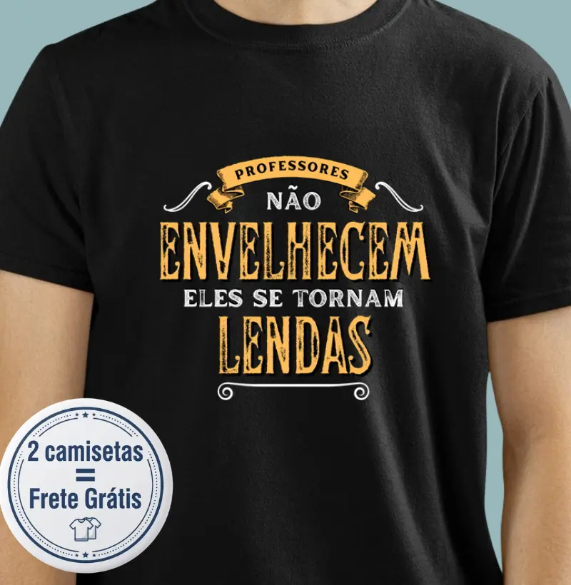 Camiseta Premium Professor/Pedagogo