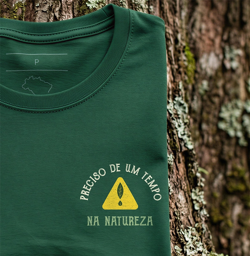 Preciso de um tempo na natureza - Minimalista