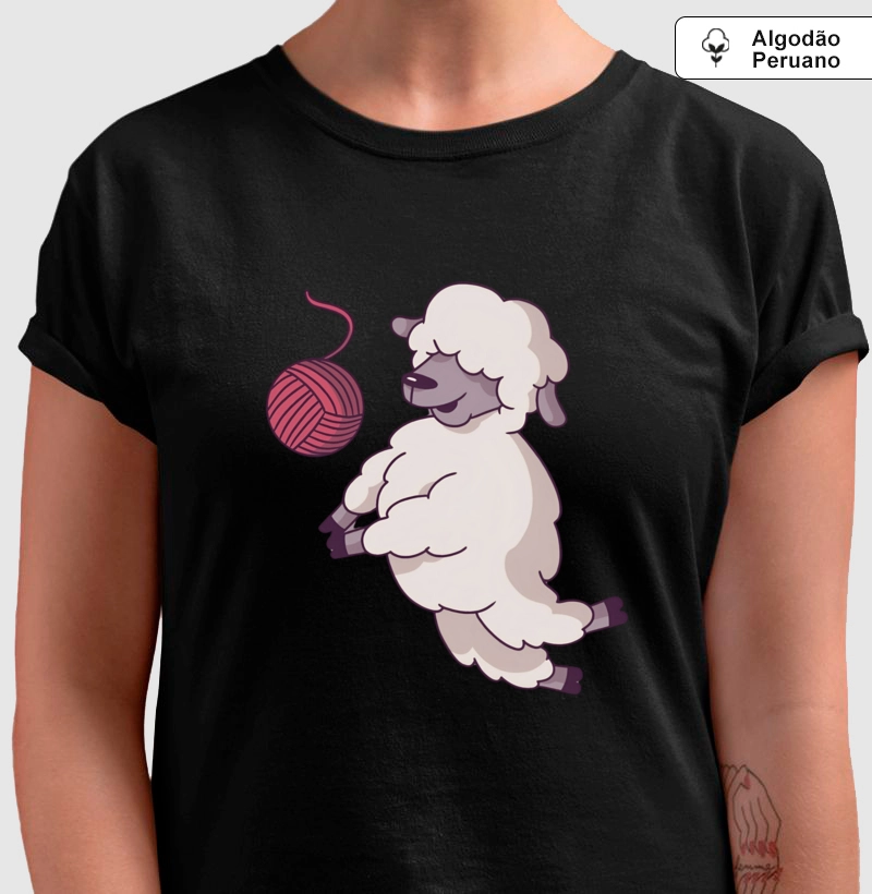 Camiseta Premium Voleibol Ovelha