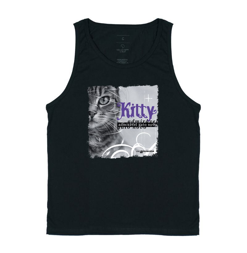 Kitty - Admirável Gato Novo - Regata
