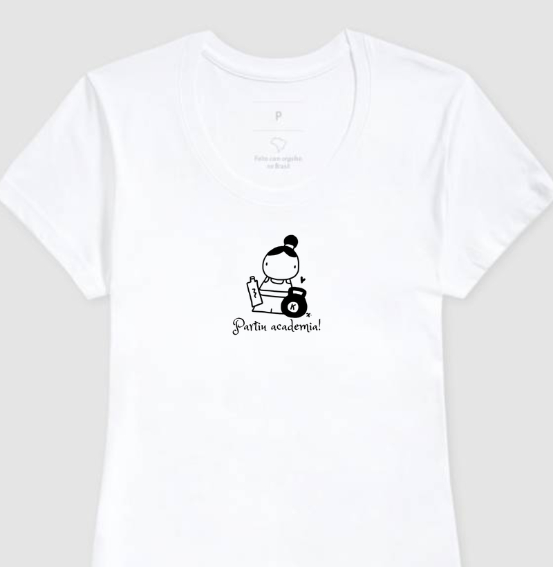 T- Shirt Partiu Academia