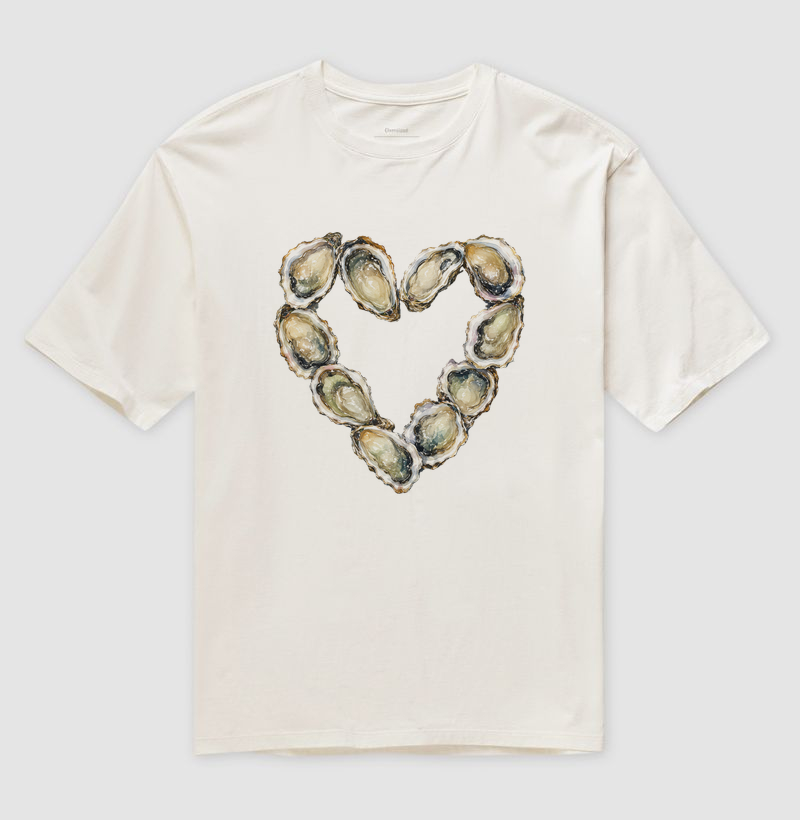 Camiseta Oversized Ostralovers - por Enfim