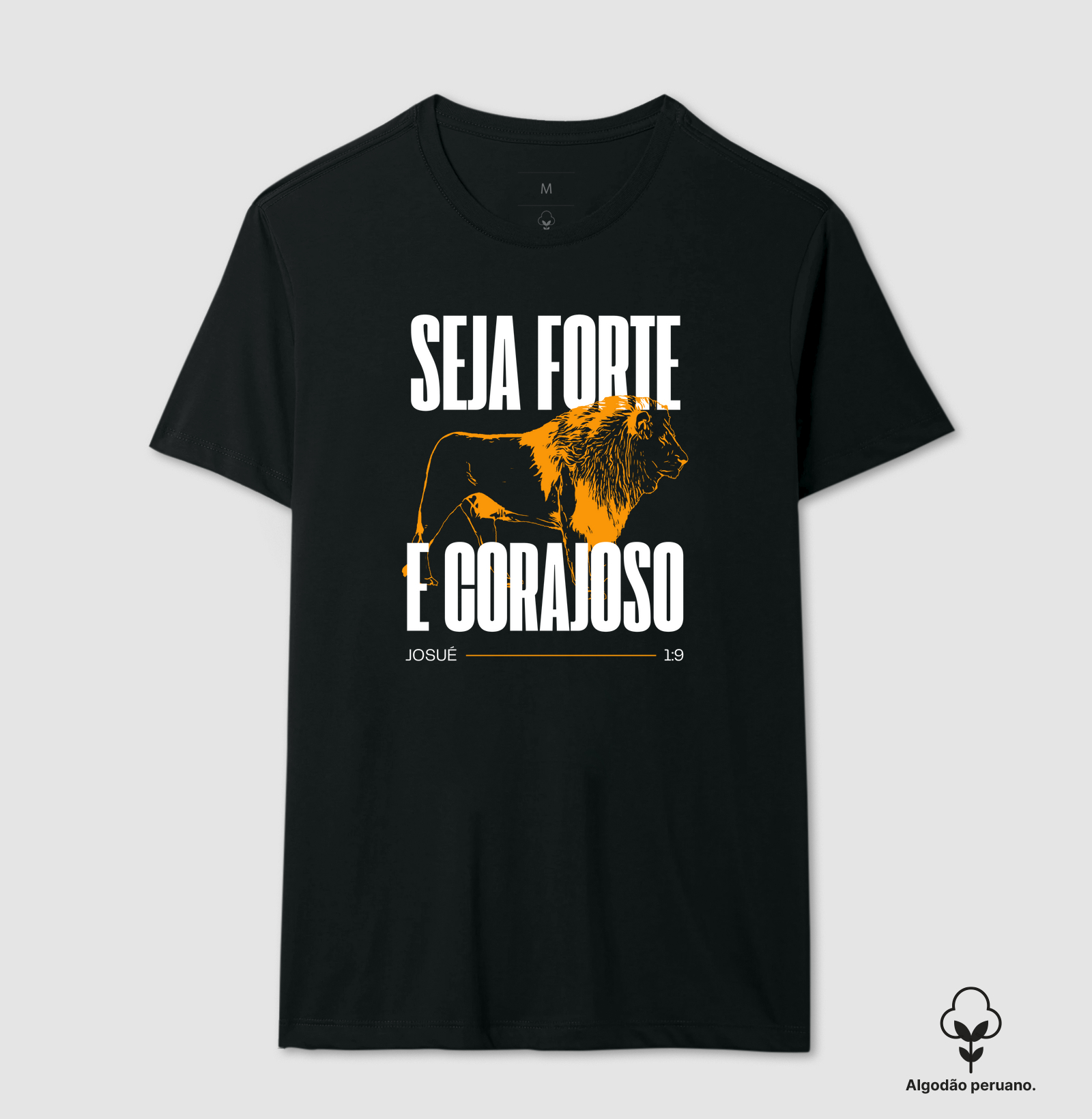 Seja Forte e Corajoso.