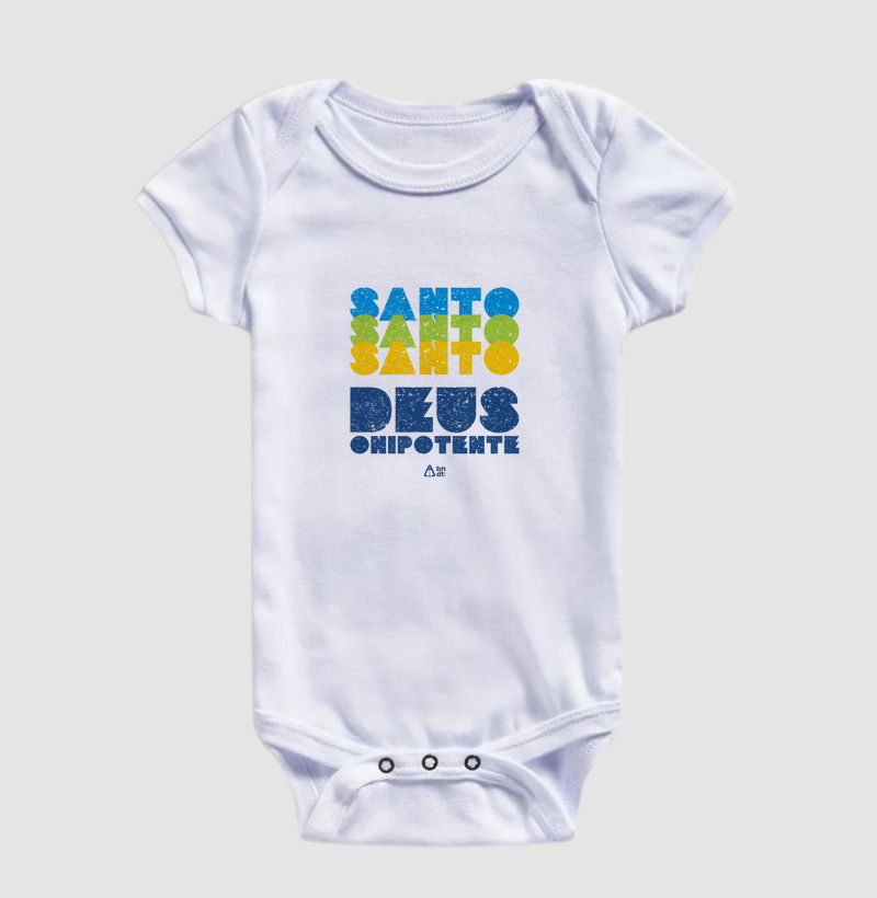 Body infantil Santo Santo Santo