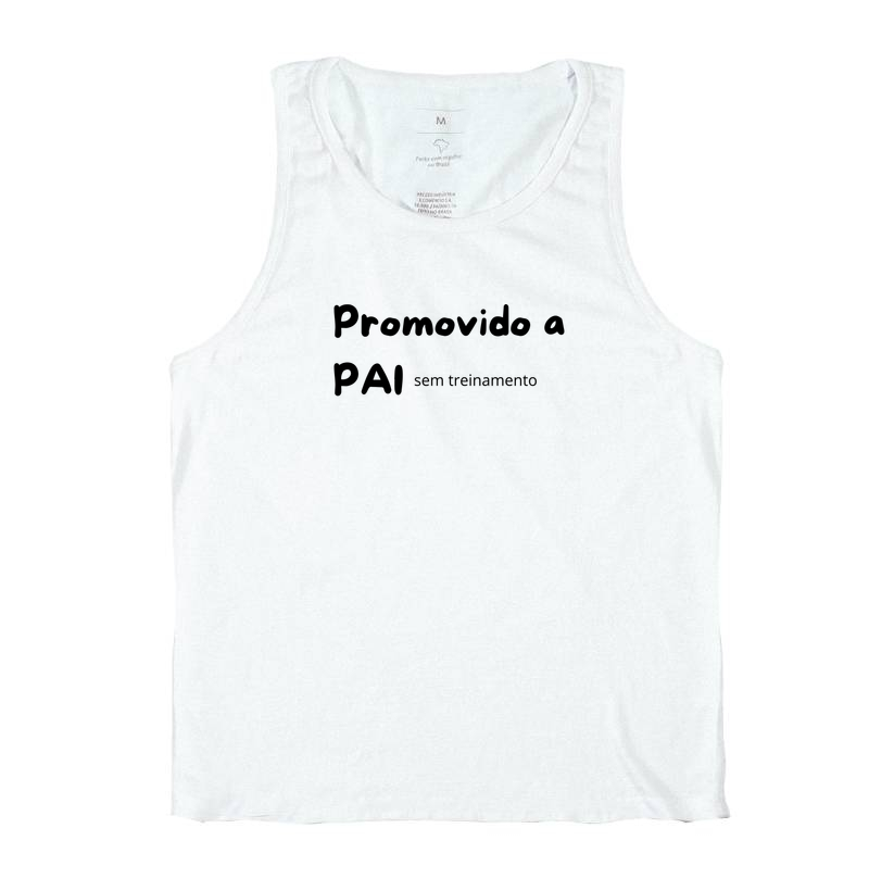 Camiseta Promovido a pai