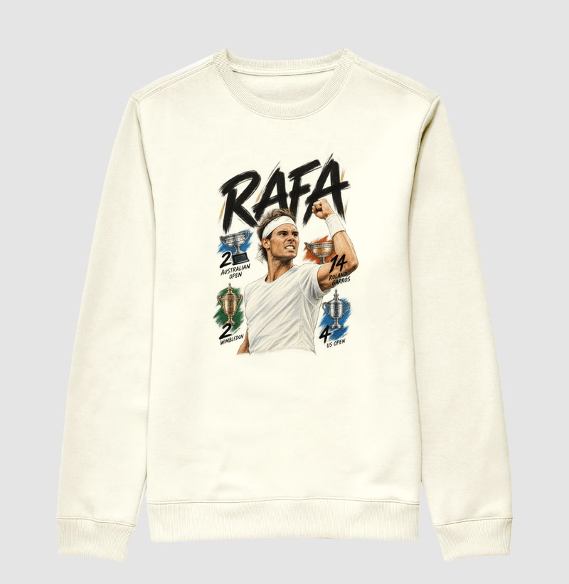 Rafa Slams - Suéter Moletom