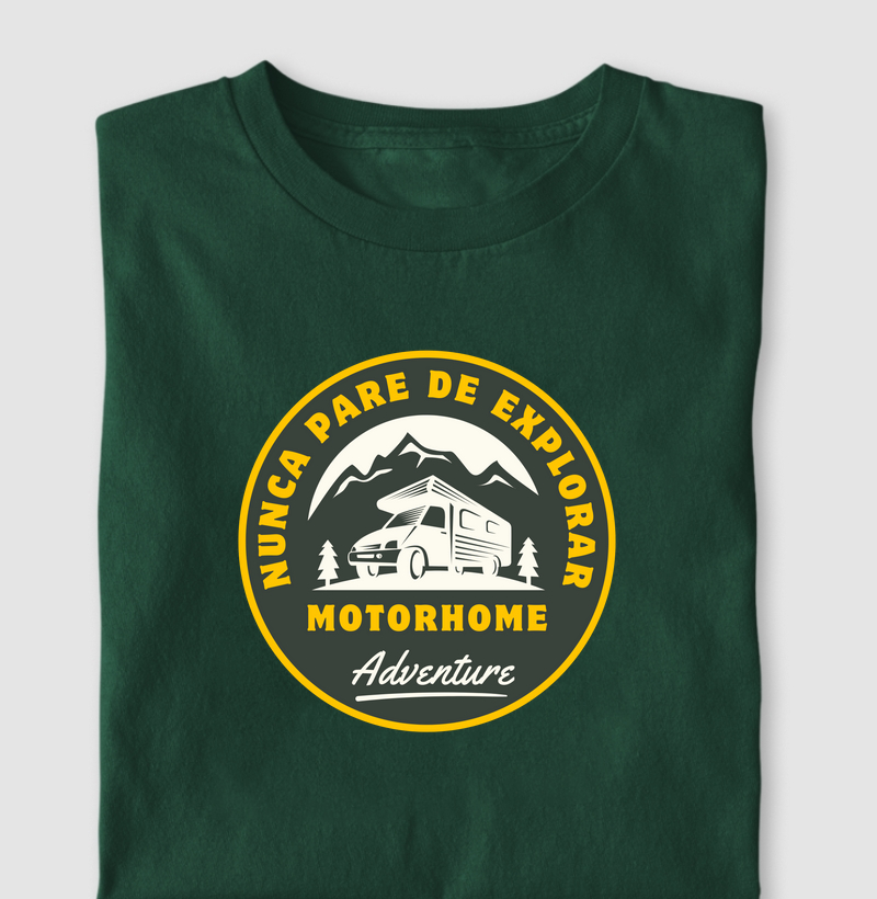 Nunca pare de explorar.