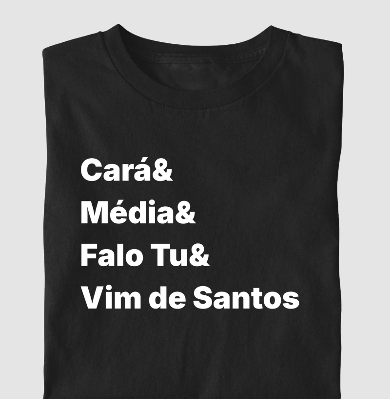 Cará, Média e Falo Tu