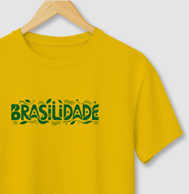 Camiseta Brasilidade Algodão Premium