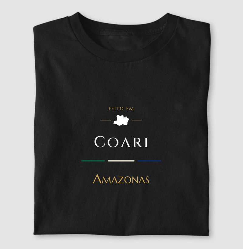 Feito em Coari AM - Camiseta
