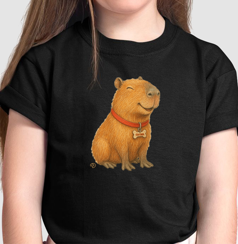 CÃOpivara - Camiseta Infantil