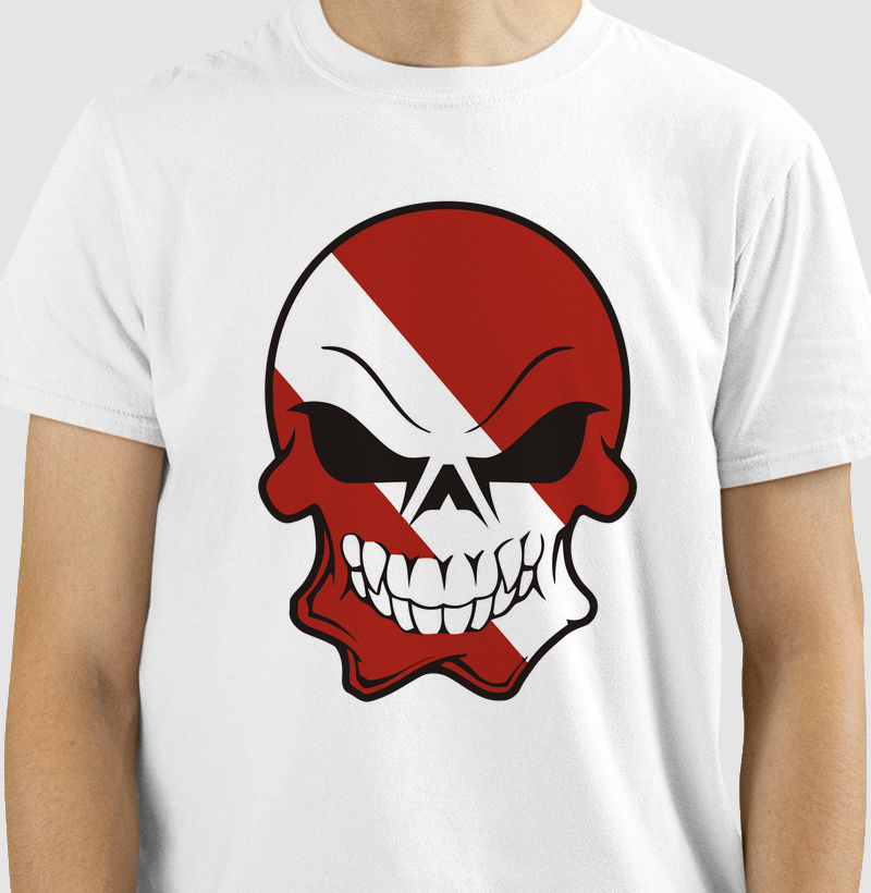 Camisa Caveira Dive