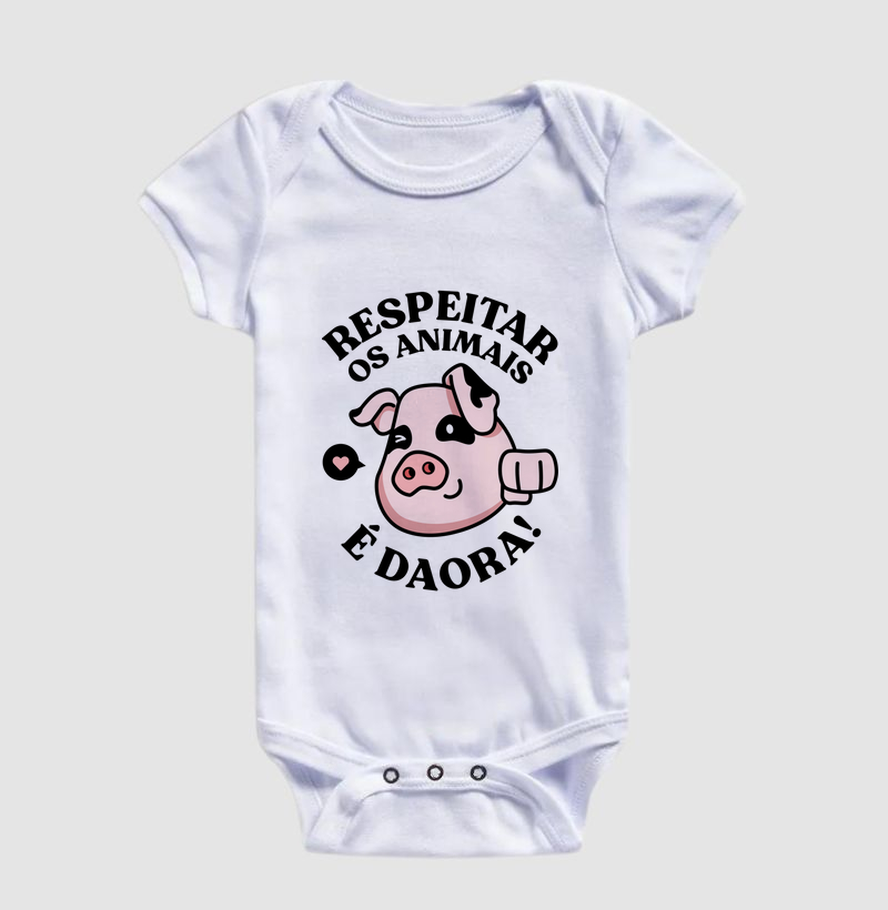 Respeitar os animais - Porco