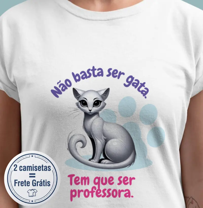 Camiseta Premium Professor/Pedagogo