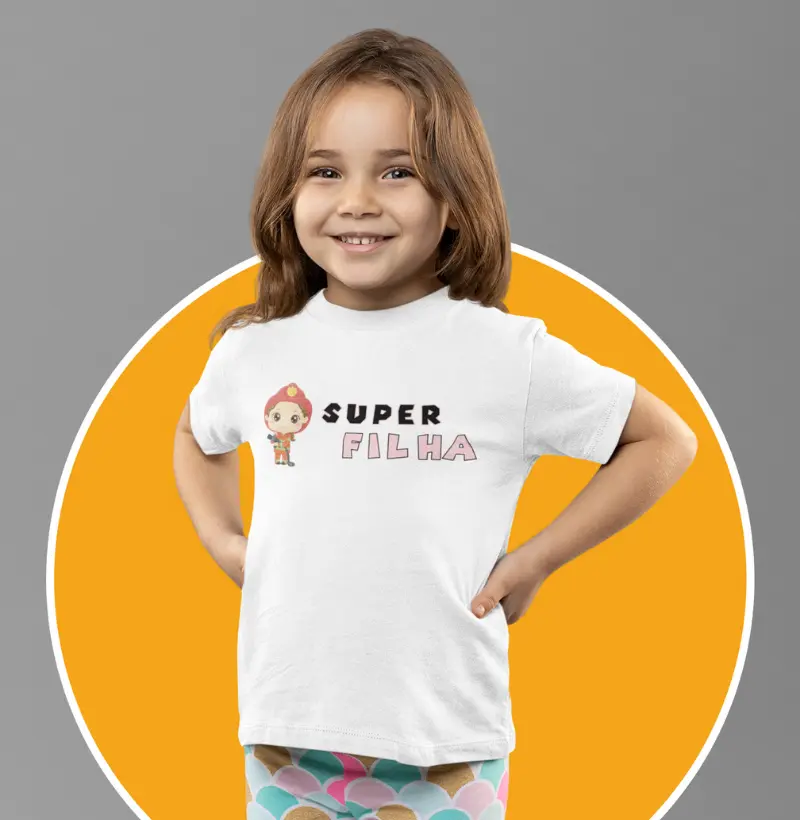 Super filha de bombeiro