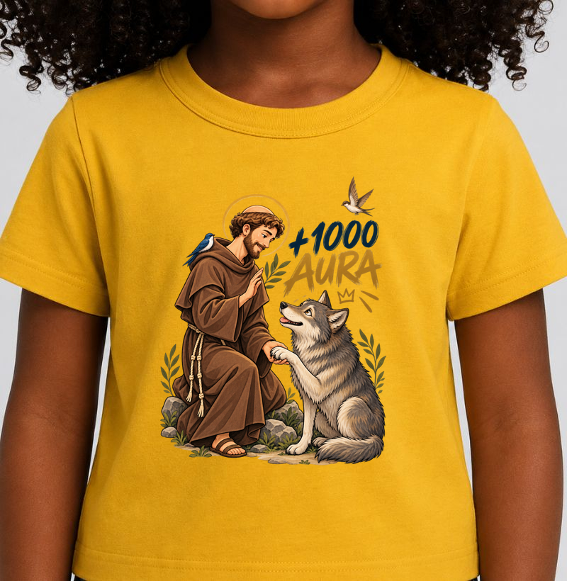 São Francisco + 1000 AURA - Camiseta Infantil