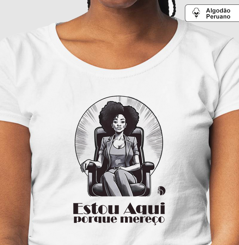 Estou aqui porque mereço