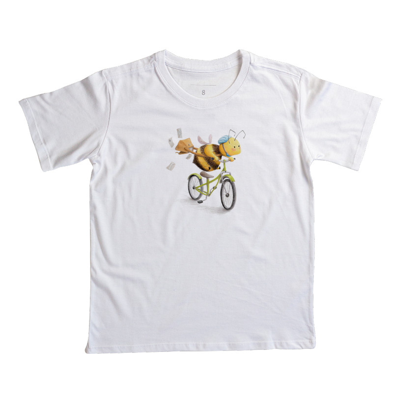 Camiseta Infantil Abelha Carteiro 