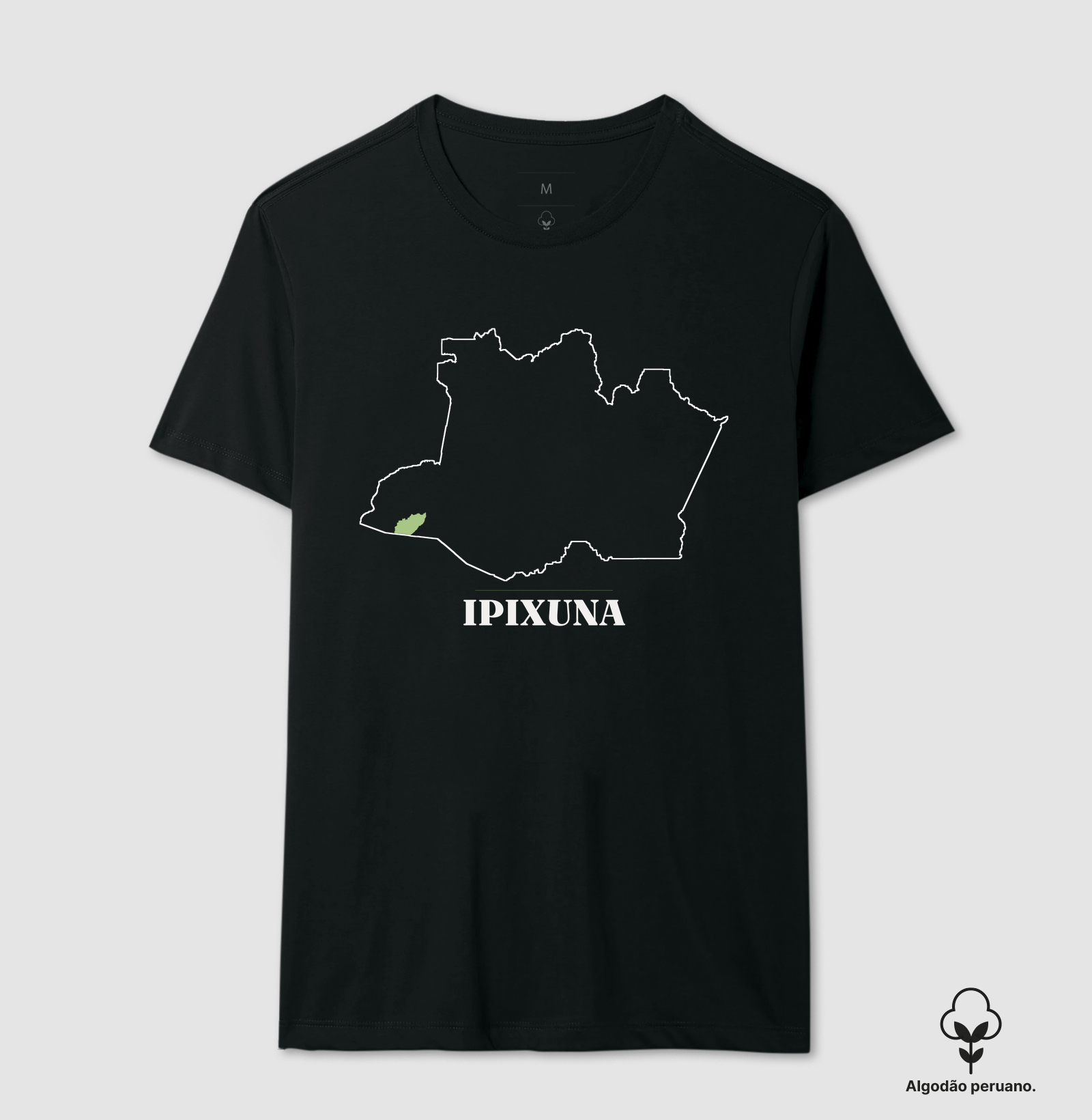 Ipixuna | Traço AM - Camiseta Algodão Peruano