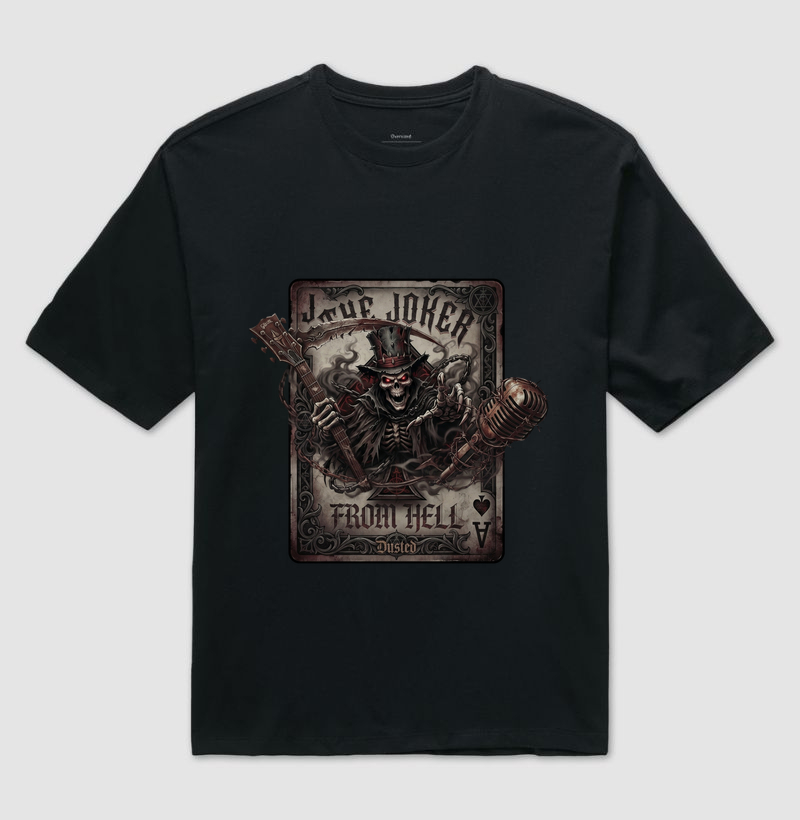 The Joker From Hell - Camiseta Oversized