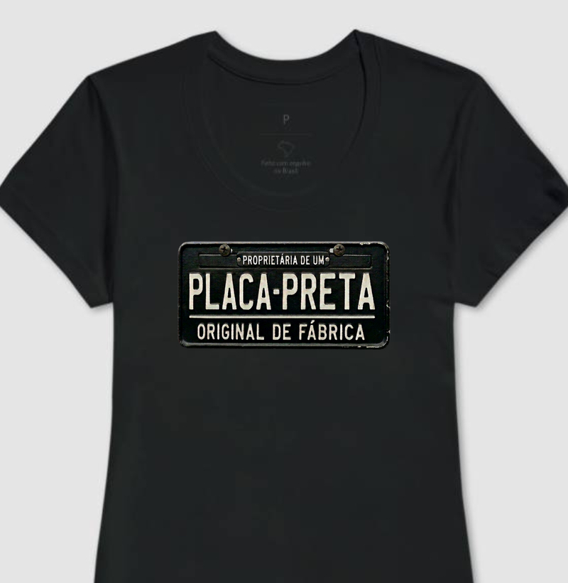 Proprietária | Placa Preta | Branca