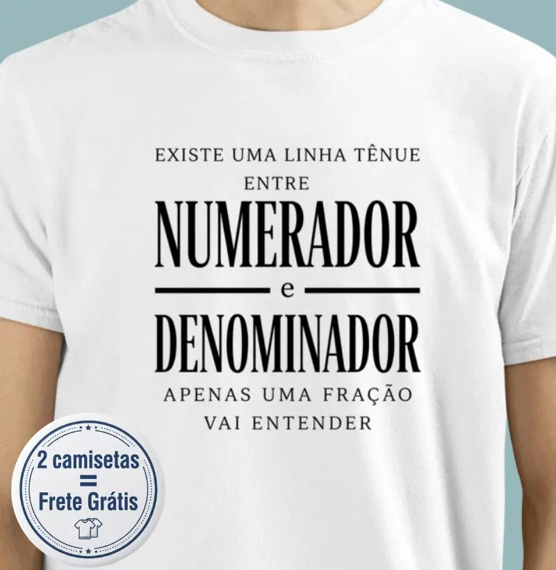 Camiseta Premium Matemática