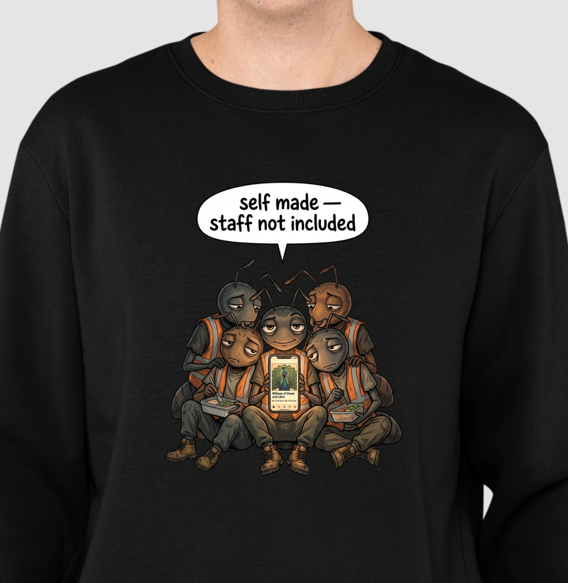 Moletom AROUA — Self Made | Bicho Solto | Streetwear Moletom Algodão/Poliéster