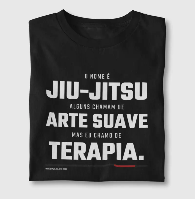 O nome é Jiu-Jitsu, mas eu chamo de terapia.