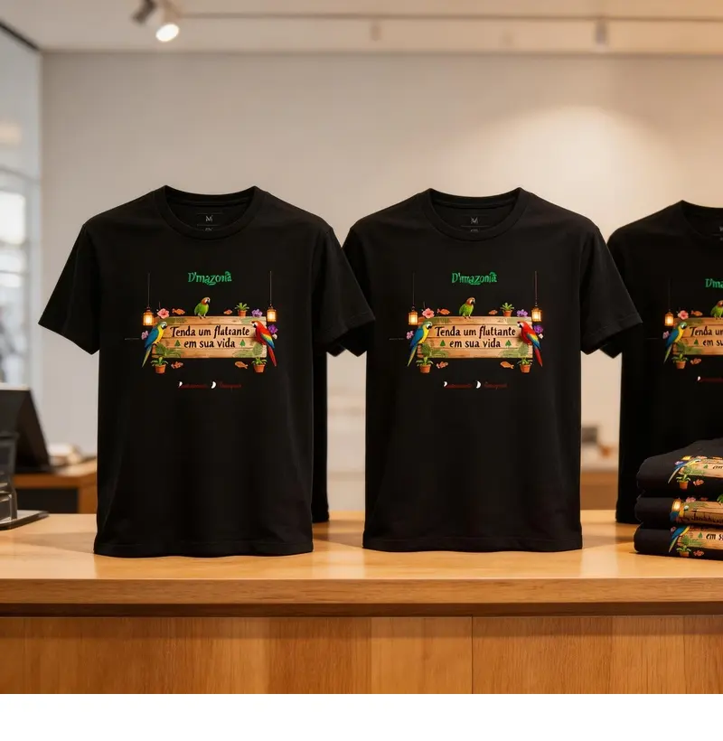 Levo a Amazônia no peito 