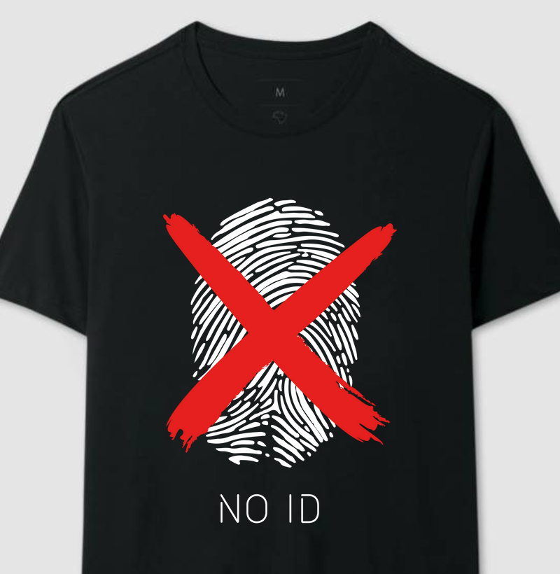 Camiseta - No ID Vibes