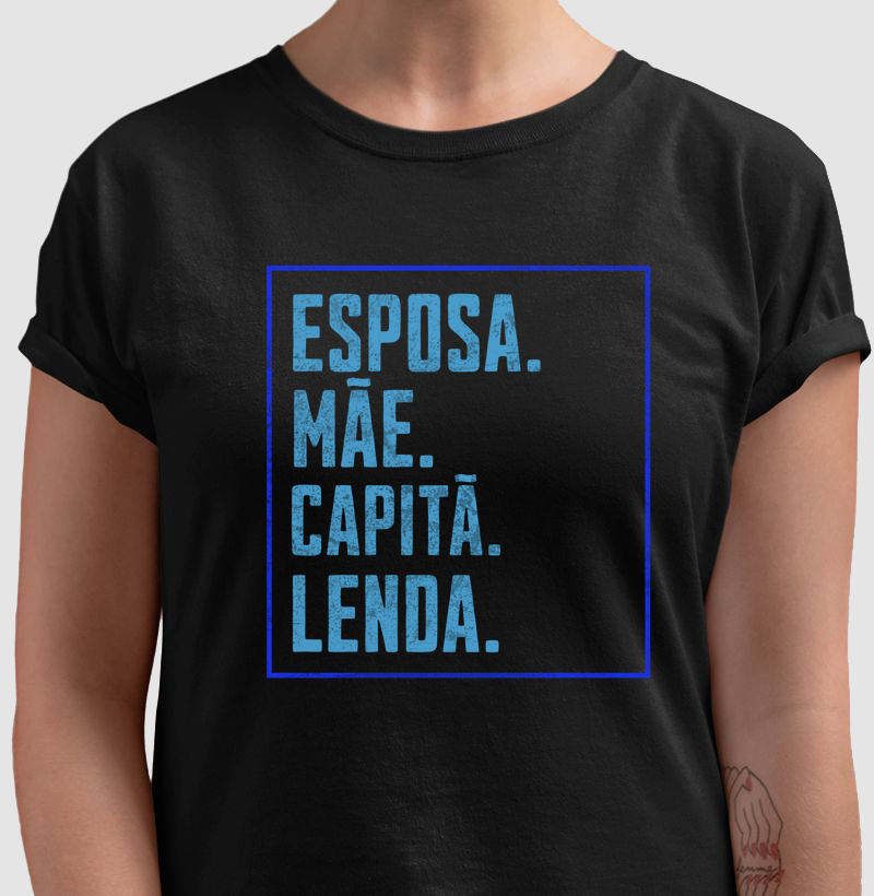 Esposa Capitã - Algodão 30.1 