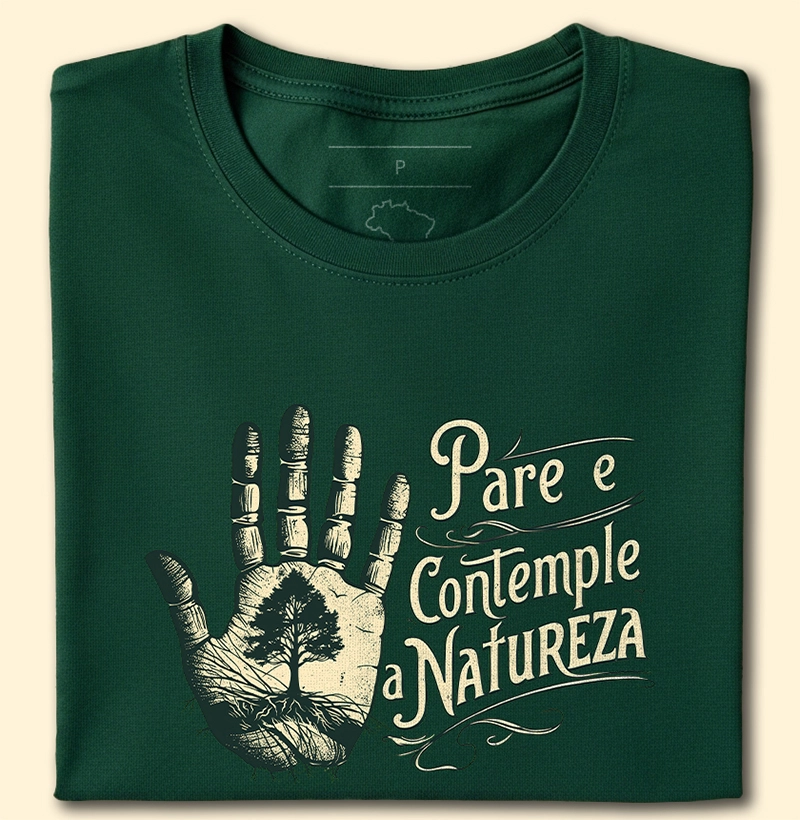 Pare e contemple a natureza