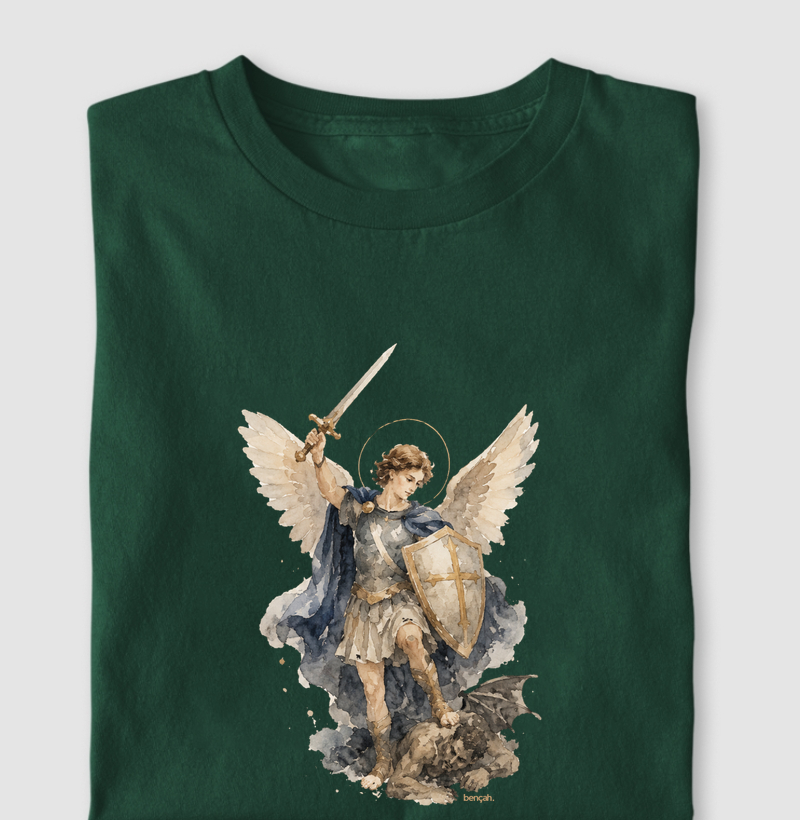 T-shirt Clássica Unissex - São Miguel Arcanjo