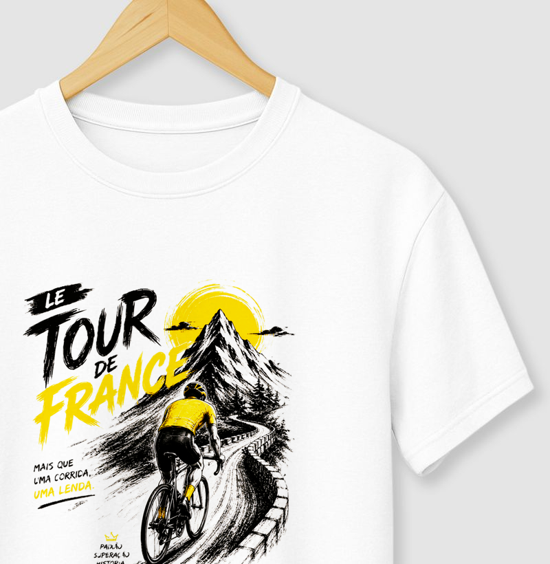 Camiseta Tour de France – Mais que uma Corrida, Uma Lenda