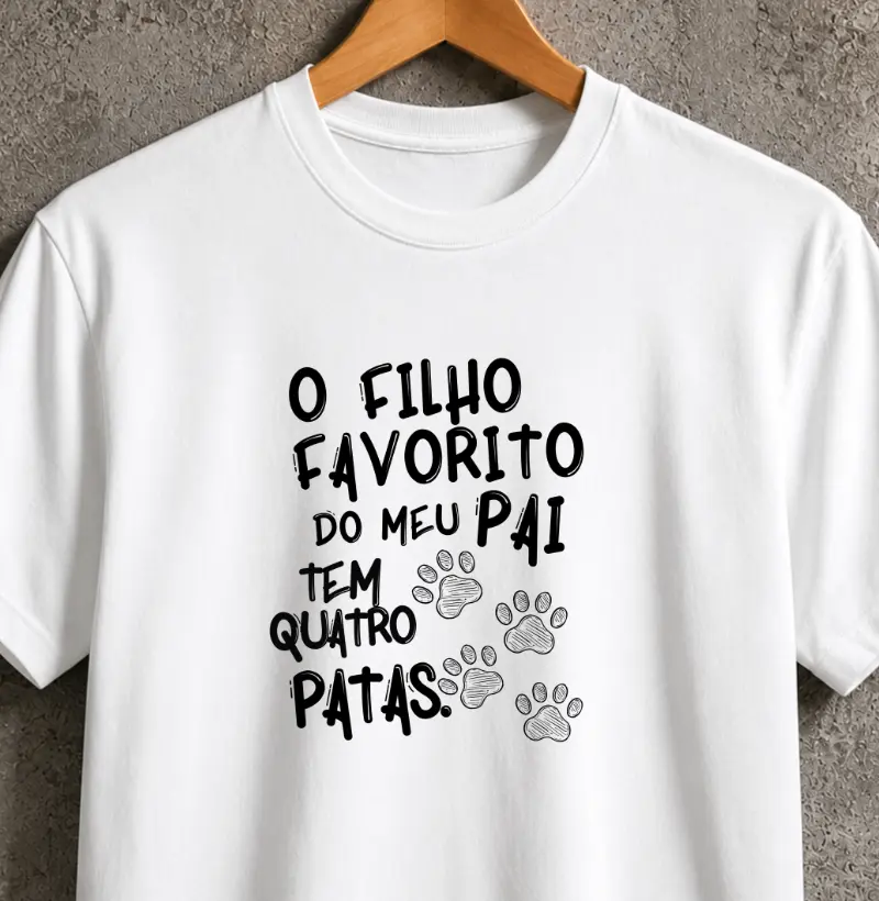 O filho favorito do meu pai tem 4 patas