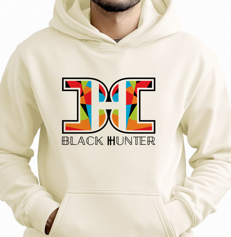 moletom classic color black hunter