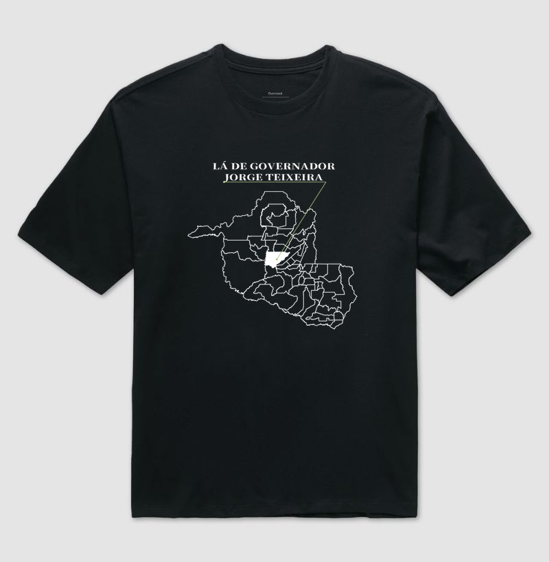 Governador Jorge Teixeira | Origem RO - Camiseta Oversized