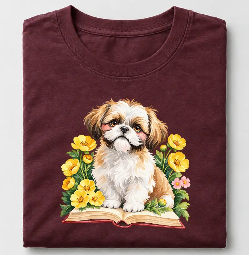 Sunflowers Shih Tzu - Camiseta