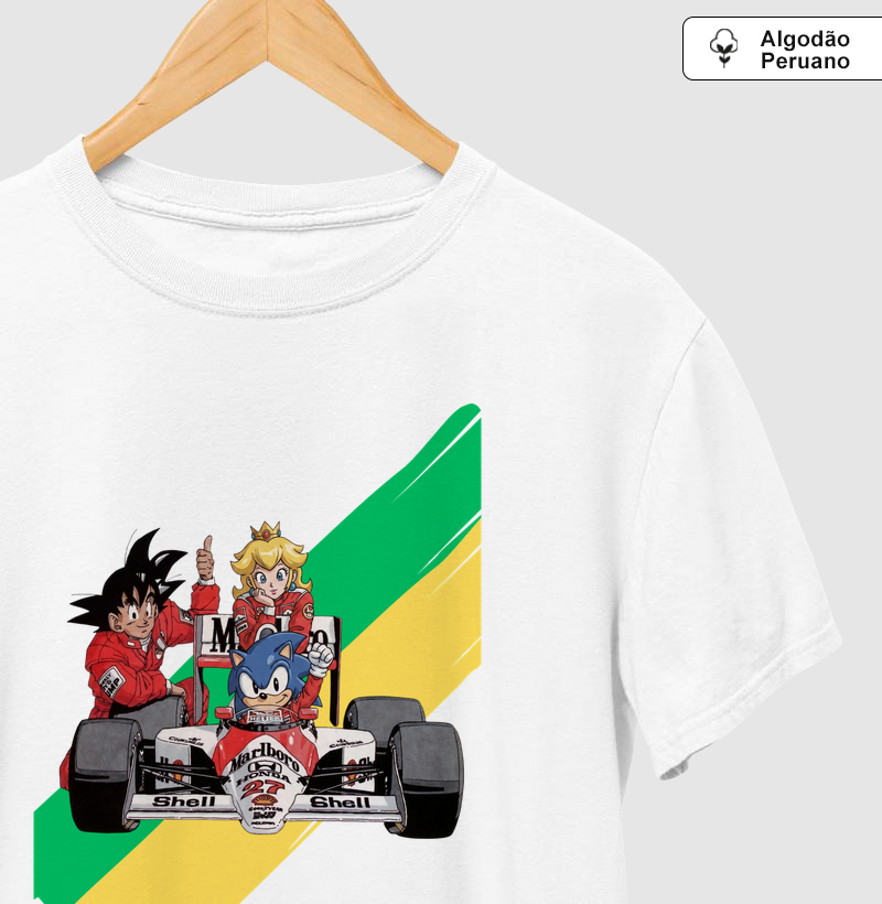 Mclaren Toriyama - Camiseta Algodão Peruano