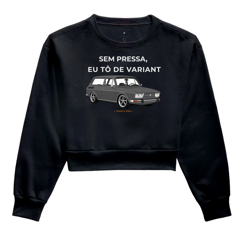Sem pressa, eu tô de Variant - cinza