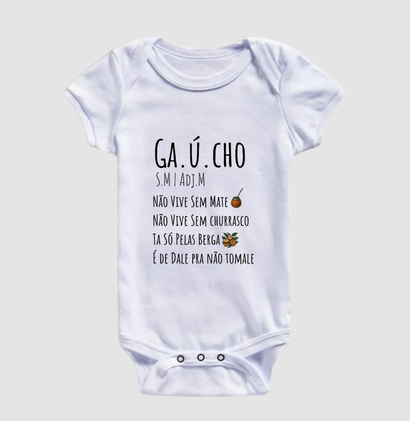 Body Infantil Gaúcho