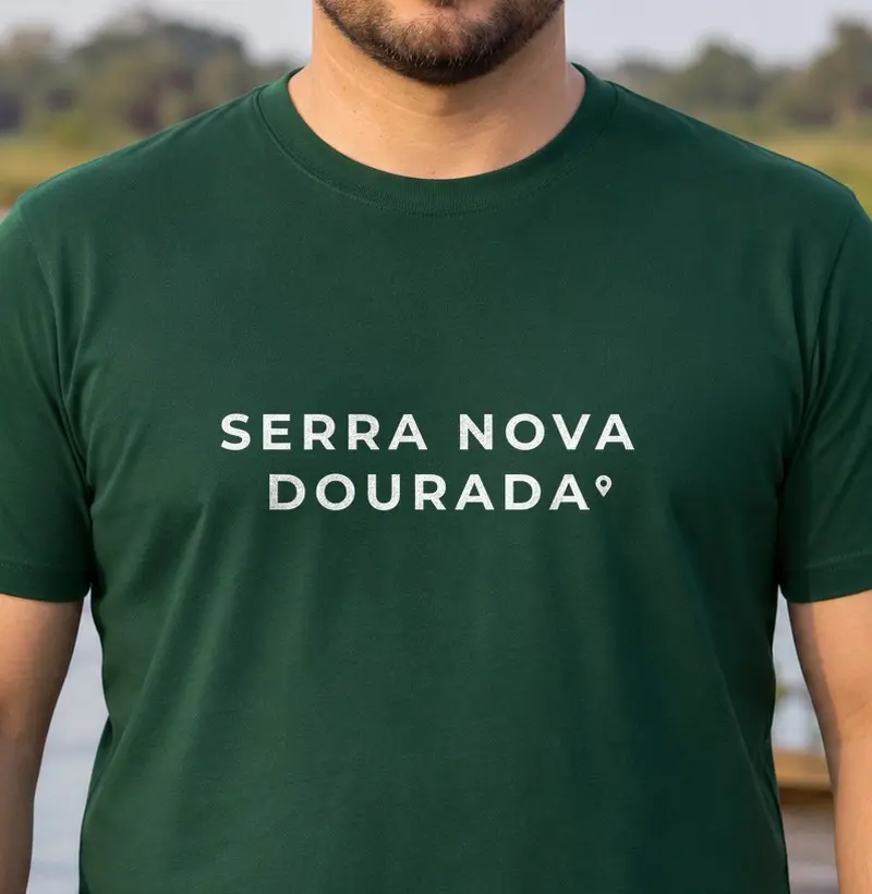Serra Nova Dourada | Pin MT - Camiseta