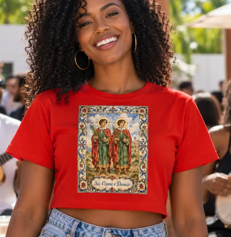 Mosaico São Cosme e Damião - Cropped