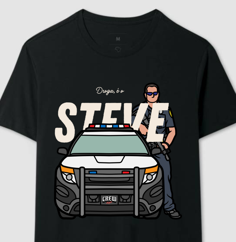 Camiseta - Droga É O Steve
