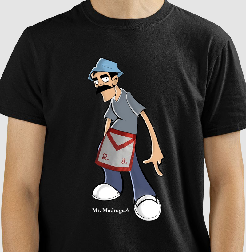Camiseta Mr. Madruga de Avental - Mr. GADU