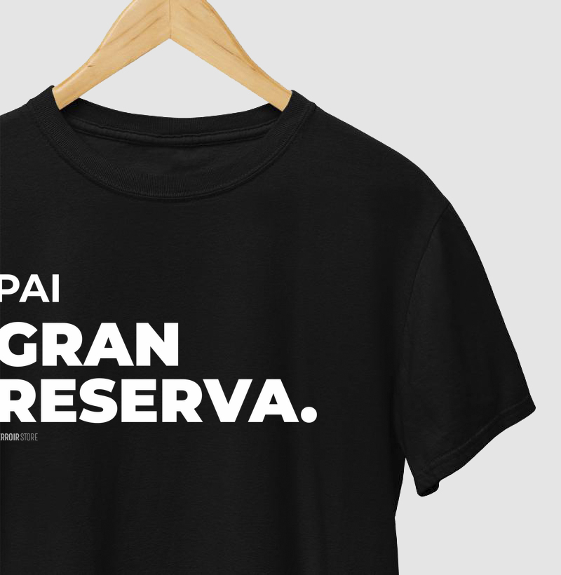 Camiseta Vinho - Pai Gran Reserva