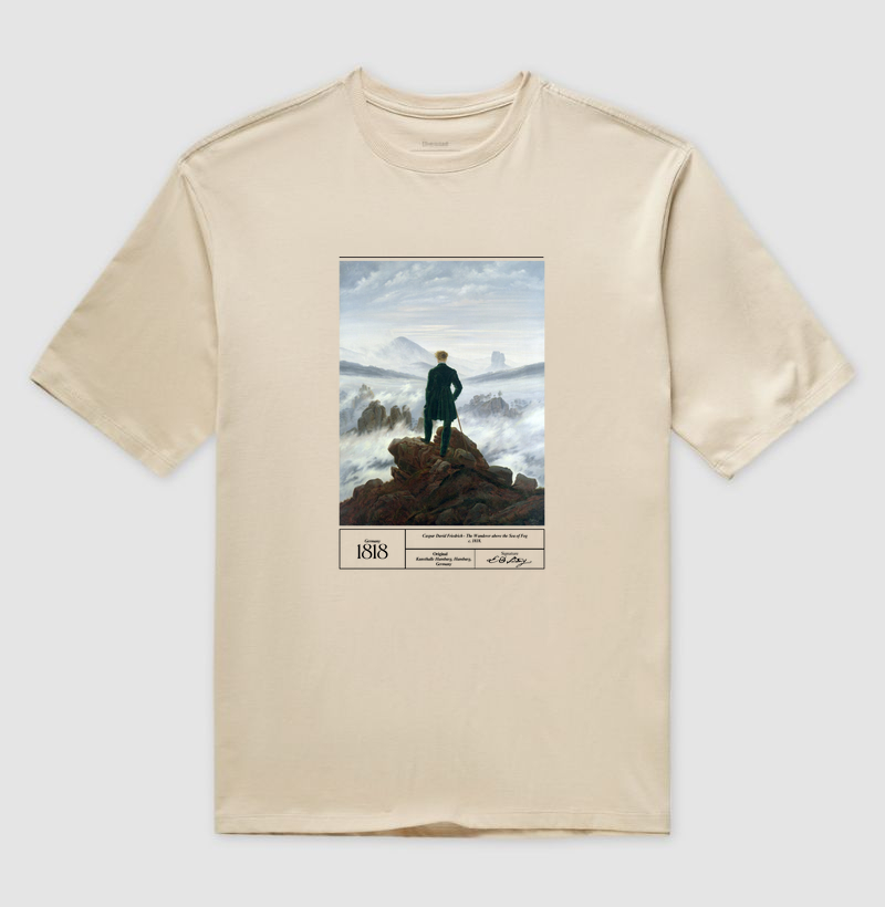 The Wanderer above the Sea of Fog (1818) - Caspar David Friedrich