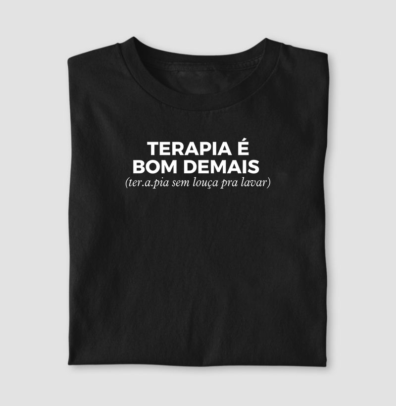 Terapia é bom demais