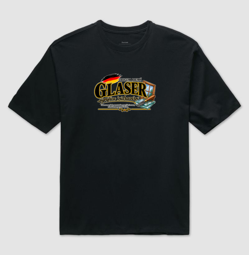 Glaser  - Camiseta Oversized