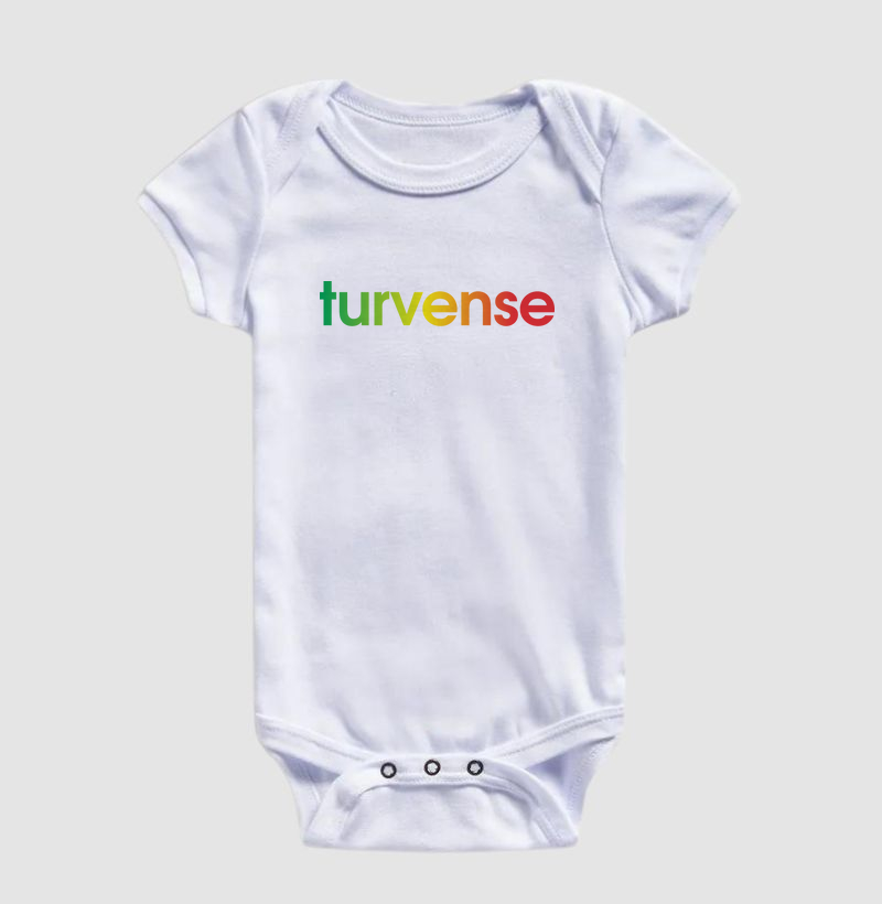 Body Infantil Turvense Cores da Bandeira